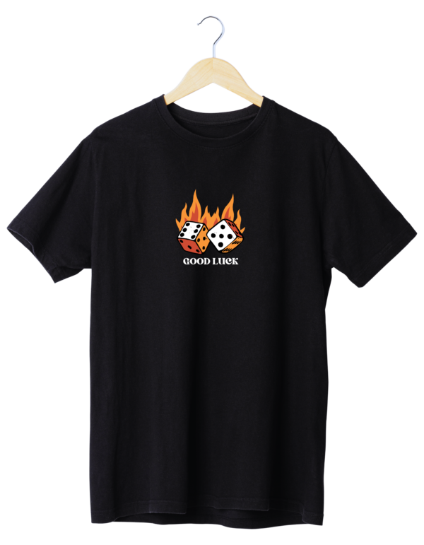 Fiery Fortune Good Luck Men's T-Shirt